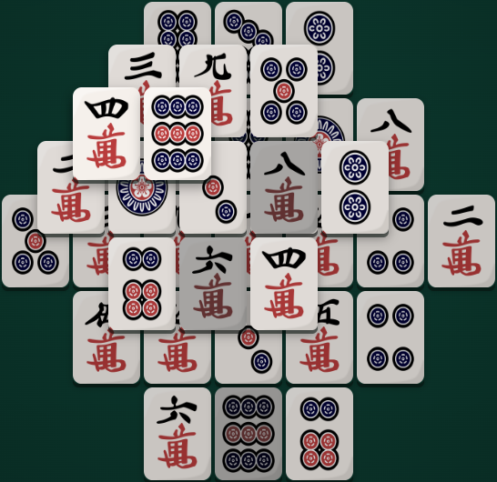 Spark Mahjong Solitaire Express board — a tight diamond-like burst, 36 tiles